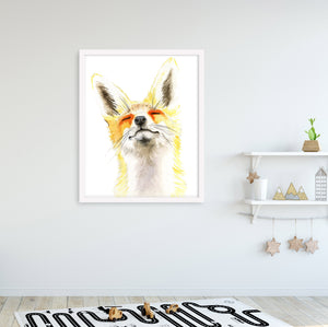 Happy Sun-Kissed Fox