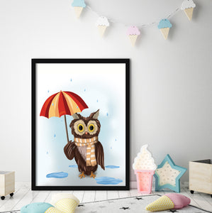 Rainy Day Owl