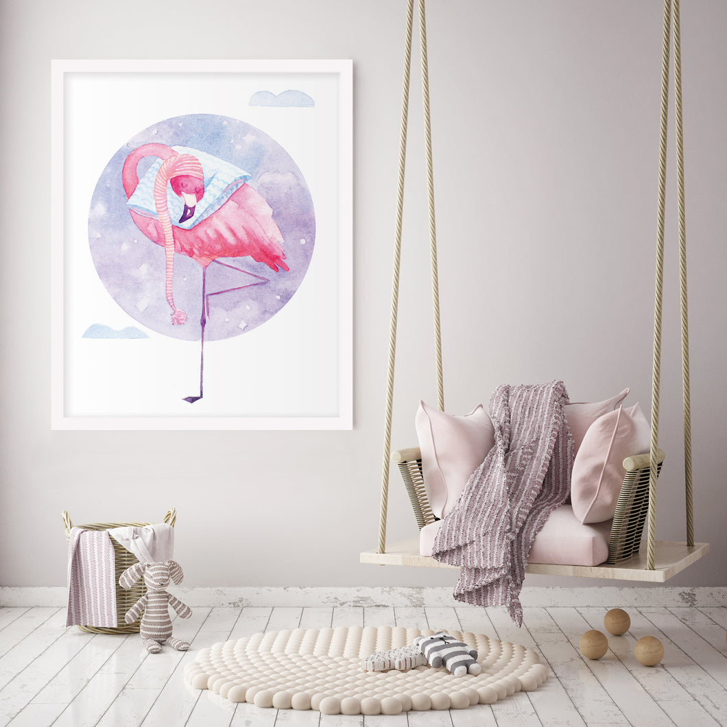 Dreaming Flamingo