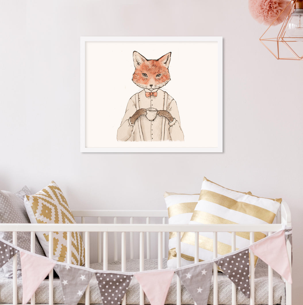 Tea Time Fox