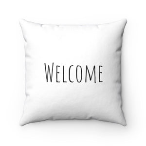 Welcome - White